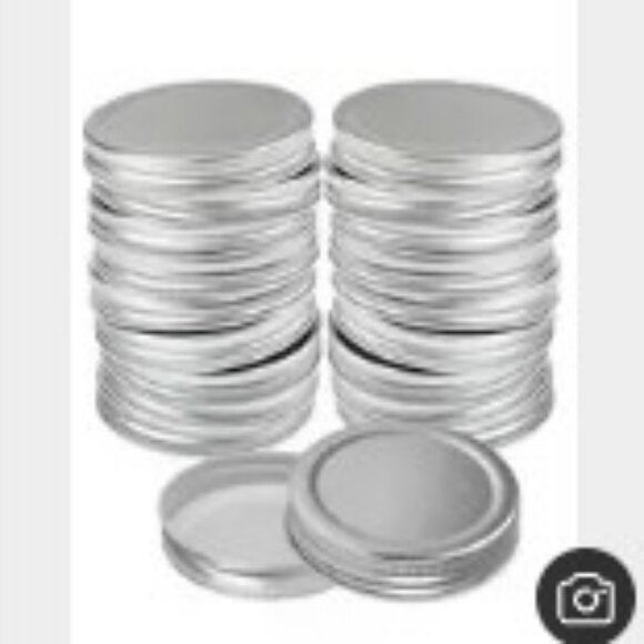 Reusable Mason Solid Jar Lids - NWT - Picture 3 of 4